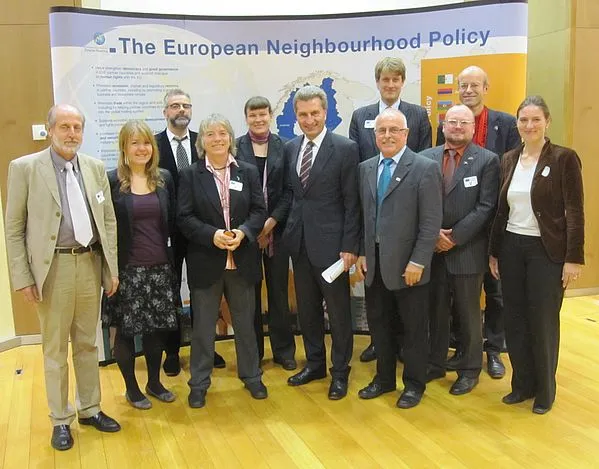 2010: Besuch bei Günther Oettinger